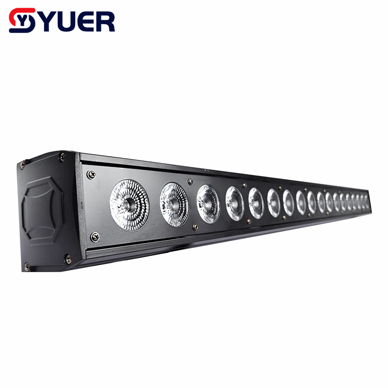 YUER™ 18x10W RGBW 4in1 LED Wall Washer Light Point Control Wash Effect DMX512 Sound For DJ Disco Party Bar Club Wedding Stage Lighting