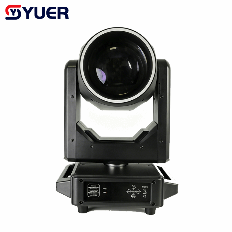 YUER™ 295W Bulb Moving Head Light With Ring Double Prisms 8+16+24 Prisms Rainbow Frost Effect DMX512 Control For DJ Disco Party Bar Club Wedding Stage Lighting