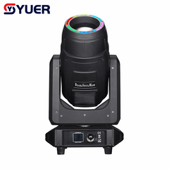YUER™ 280W Bulb Beam Spot Wash 3in1 Moving Head Light With Ring 5 Prism Frost Zoom Effect ROBE Chanel DMX512 For DJ Disco Party Wedding Dance Stage Lighting