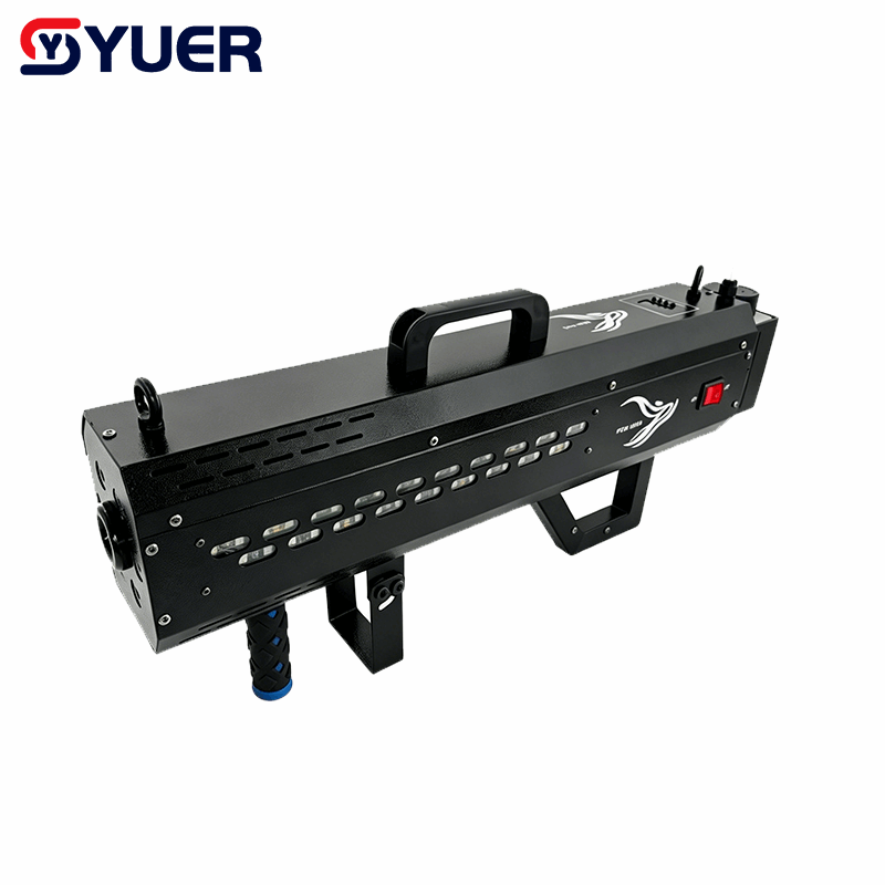 YUER™ 1500W Smoke Gun Nozzle LED RGB + Light Strip RGB 40W Spray distance 5-8 meters For DJ Disco Party Bar Club Wedding Stage Lighting