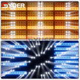 YUER™️ LED 250W RGB+W Matrix Wash Strobe Lighting For DJ Disco Bar Nightcuble Home Party Professional Stage Performance