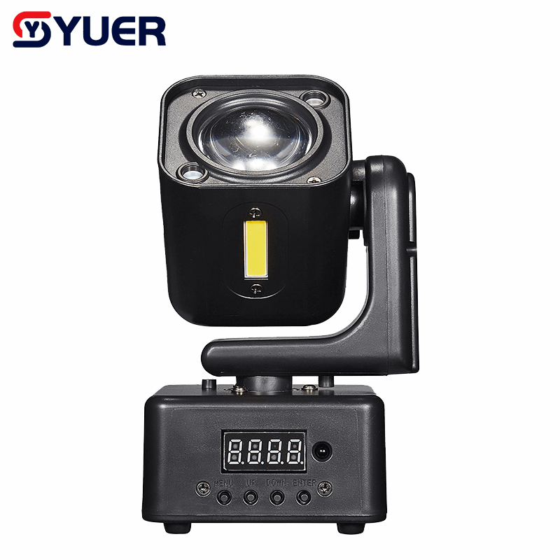 YUER™ 4x3W RGBW +5w Strobe Moving Head Light RG Laser Strobe Effect DMX512 Sound Control For DJ Disco Party Bar Club Wedding Stage Lighting