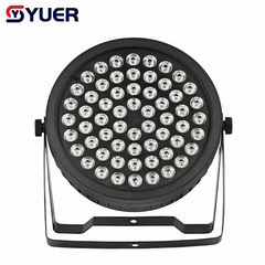 YUER™ 60x1.5W RGB LED Par Light with 36Pcs 5050 RGB Auxiliary Light Wash Effect DMX512 Remote Control For DJ Disco Party Bar Club Wedding Stage Lighting