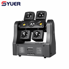 YUER™16x3W +1pcs 5050 RGBW 4in1 +2x10w Storbe +R G Laser Moving Head Light Beam Magic Ball Effect DMX512 Remote Control For DJ Disco Party Bar Club Wedding Stage Effect Lighting
