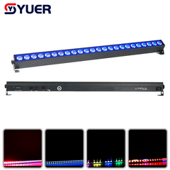 YUER™ 24x3W RGBW 4in1+ Auxiliary Light Wall Wash Light Wash Effect DMX512 App Remote Control For DJ Disco Party Bar Club Wedding Stage Lighting