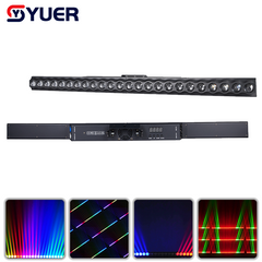 YUER™ 24x3W LED RGB Light Curtain Light Wash Effect DMX512 Sound Control For DJ Disco Party Bar Club Wedding Stage Effect Lighting