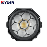 YUER™️ 100W Positive White+Warm White COB LED Par Light With RGB 3IN1 Auxiliary Light Strobe Effect DMX512 For Party Disco Club Light DJ Equipment Stage Effect Lighting