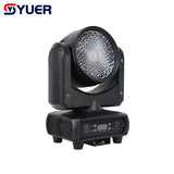 YUER™️ 120W RGBW LED Moving Head Light Wash Effect Color Macro for DJ Disco Party Nightclub Performance Show Bar Wedding Stage Light