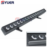 YUER™️ LED Wall Wash Light 18X10W RGBW 4in1/18X15W RGBWA 5in1/18x18W RGBWA+UV 6in1 Stage Lighting Running Horse Point Control DMX512 Good Effect Disco DJ Party Equipmen