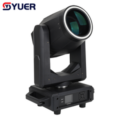 YUER™️ 295W Lámpara Cabezal Móvil Beam Spot con Apertura Enfoque Electrónico + Efecto Arcoíris DMX512 para Dj Efecto de Luz de Escenario DMX Luz de Discoteca Dj Bar