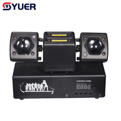YUER™ 8x3W RGBW 2x5W Warm White Strobe +1 Red 1 Green Laser Moving Head Light With Strobe Beam Laser Effect DMX512 Remote Control For DJ Disco Wedding Event Party Bar Club