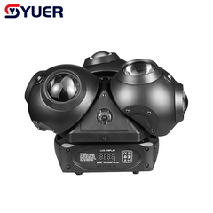 YUER™ 10x40W RGBW 4in1 +240x0.5w White +240x0.5w Gold Swing Moving Head Light Beam Effect DMX512 Sound Control For DJ Disco Party Bar Club Wedding Stage Lighting