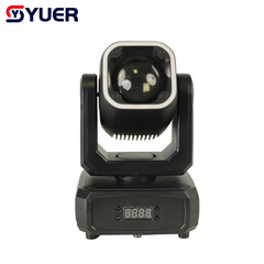YUER™ 40W RGBW 4in1 Moving Head Light With Ring Beam Effect DMX512 Sound Control For DJ Disco Party Bar Club Wedding Stage Lighting