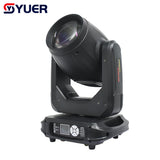 YUER™️ 12R 295W Beam Moving Head Light 8 + Honeycomb Prism Gobo DMX Stage Lighting Projector DJ Party Concert Double Prisms Bulb Stage