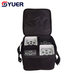 YUER™️ NEW Battery Wireless Par 6x18w RGBWA-UV 6IN1 DJ Par Light IR Remote and Wifi APP Control LED Par For DJ Disco Stage Indoor Bar