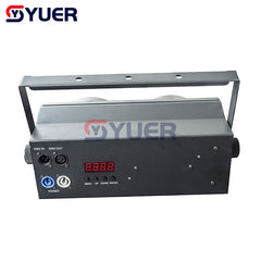 YUER™️ 2 ojos 2x100W blanco + blanco cálido 2 en 1 LED COB luz cegadora blanco frío y cálido iluminación de efecto de escenario de Fiesta de DJ profesional 