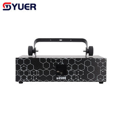 YUER™️ NOUVEAU 4,5 W RGB Laser Beam Line Pattern Animation Scanner Projecteur DJ Disco Éclairage de scène Effet Dance Party Holiday Bar Club DMX 