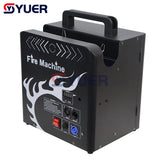 YUER™️ Stage Fireworks 3 Heads Fire Height Flame Fire Machine DMX Control LCD Display Flame machine For wedding DJ Party Effect Lights