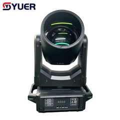 YUER™ 200W LED Moving Head Light With Ring Rainbow Frost 18 Prisms Effect DMX512 Sound Control For DJ Disco Party Bar Club Wedding Stage Lighting