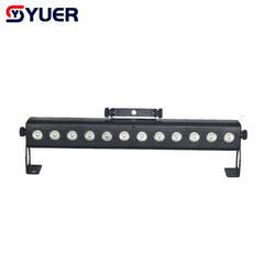 YUER™ 12x6W RGBW 4in1 Wall Wash Light Point Control Wash Effect DMX512 For DJ Disco Party Bar Club Wedding Stage Lighting