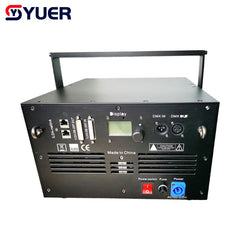 YUER™️ Profession 45Kpps 15W couleur RVB motif de lumière laser Animation effet de balayage projecteur laser lumière montre DJ Disco en plein air 