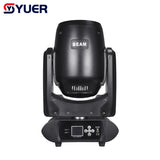 YUER™️ LED Spot 200W Moving Head Light Rainbow Beam Zoom Rainbow Effect With Ring Effect DMX Controller DJ Party Disco Stage Lighting