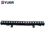 YUER™️ 18X10W LED RGBW 4in1 IP65 Waterproof Wall Washer Light DMX512 Adjustable Beam Auto Sound Activated Master Slave Control for Stage Event Outdoor DJ Nightclub Concert