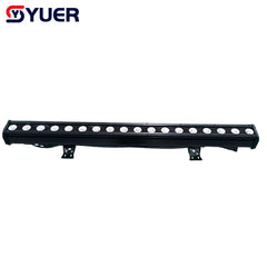 YUER™️ 18X10W LED RGBW 4in1 IP65 Waterproof Wall Washer Light DMX512 Adjustable Beam Auto Sound Activated Master Slave Control for Stage Event Outdoor DJ Nightclub Concert