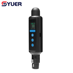 YUER™ New Super 2.4G Wireless DMX512 Transmitter Display Detachable Antenna + Super 2.4G Wireless DMX512 Receiver Battery Power Display For DJ Disco Party Bar Wedding Stage Lighting