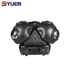 YUER™️ Lumières Professionnelles DJ Disco Beetle - Faisceau LED Laser Stroboscopique 3-en-1 Lyre Beetle Light DMX pour Boîte de Nuit Fête Spectacle Éclairage de Scène