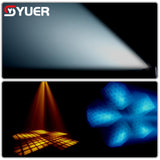 YUER™ 380W  Beam Spot Wash 3in1 Moving Head Light  Gobo Foucs Frost Stage Light DMX512 For DJ Show Wedding Event Stage Effect