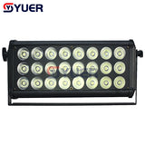 YUER™️ New mold 24X4W LED PAR Light/ disco light RGBW par dmx512 LED Strobe wash light stage dj equipment Party Dyeing Effect Light