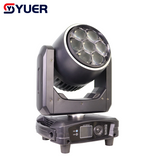 YUER™ Mini LED 7X40W RGB 4IN1 Moving Head Light With Ring Wash Strobe Effect RDM DMX512 For Dj Disco Stage Chirstmas Background