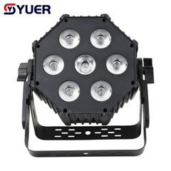 YUER™ 7x30W RGBW 4in1 Par Light Wash Effect DMX512 Sound Control For DJ Disco Party Bar Club Wedding Stage Effect Lighting