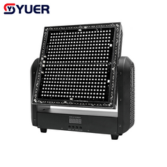 YUER™️LED 400PCS RGB + 108PCS Blanco y Blanco Cálido Luz Estroboscópica de Cabeza Móvil con Efectos Flash de Lavado RDM DMX512 Para DJ Disco Fiesta Club Bar
