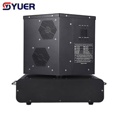 YUER™️ Máquina de chispas frías de doble cabezal giratorio de 1500W Altura de pulverización 1-5M DMX512 Equipo de efecto escénico con control remoto Decoración de boda Máquina de bengalas para fiestas