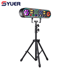 YUER™ 12x10W RGBW 4in1 Bee Eye +10x4W Wash +7x3W Beam +4x10W Gold Strobe Rack Light DMX512 Sound Control For DJ Disco Party Bar Club Wedding Stage Lighting