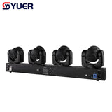 YUER™ 4x80W LED beam moving head Bar light RGBW 4in1 with ring DMX512 stage Effect lighting for DJ Disco wedding party Club