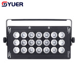 YUER™️ 21X15W RGBW 4 in 1 LED Flood Wash Lights DMX512 Stage Light Party Wedding DJ Disco