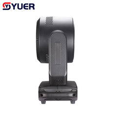 YUER™️ LED 19x40W RGBW Bee Eye Beam Zoom Wash Effect avec bande lumineuse cercle rotatif Tête mobile professionnelle Éclairage de scène DJ Disco