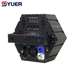 YUER™️ 60w Luz de escenario retro Gran oferta Escenario Evento Club Concierto Disco DJ Dmx RGB 3 en 1 LED Fondo de empalme Luces de fondo retro 