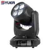 YUER™️ 4X40W RGBW 4IN1 LED Bee Eye Zoom Moving Head Light DMX512 16/20CH For DJ Disco Music Party Wedding Stage Indoor Show Bar Club