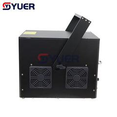 YUER™️ 12W RGB Animación 30kpps Luces láser de escaneo DMX512 DJ Disco Partterns Wash Proyector láser para bodas Luz LED para barra de fiesta 