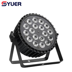 YUER™ Aluminum Alloy 18X12W RGBW 4in1/18x18W RGBWA+UV 6in1 LED Par Lighting DMX512 For Disco Dj Party Bar Club Stage Lighting