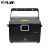 YUER™️ NEW ILDA 6W RGB Laser Light Animation Beam Scanner Stage Laser Projector DJ Disco Bar Club Party Dance Wedding Effect Show