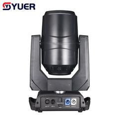 YUER™️ Profesional 200W LED Luz de Cabeza Móvil con Rotación Infinita Prisma de 8+8+21 Caras Filtro Frost Proyección para Discoteca Fiesta KTV Luces de DJ