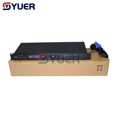YUER™️ Artnet Dmx Control Convertidor de señal de 8 puertos Salida 4096 canales Dj Disco Party Controlador de iluminación de escenario 