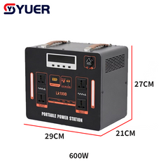 YUER™ 300W/600W/1000W/1500W Outerdoor Portable Power Station Solar Generator For Camping RV Emergency Lifepo4 Battery Home Essential