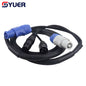 YUER™️ LED Studio Computer PC Controlador de iluminación de escenario Atenuador DMX512 Cable DMX de señal de 3 pines/5 pines (1M-50M) Cable de señal de iluminación de escenario 