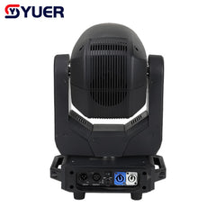 YUER™️ LED 200W Beam Spot Wash 3in1 Gobo Moving Head Light With Zoom rotating GOBO wheel halfcolor Atomization DMX Control For Dj Disco Night Club Wedding